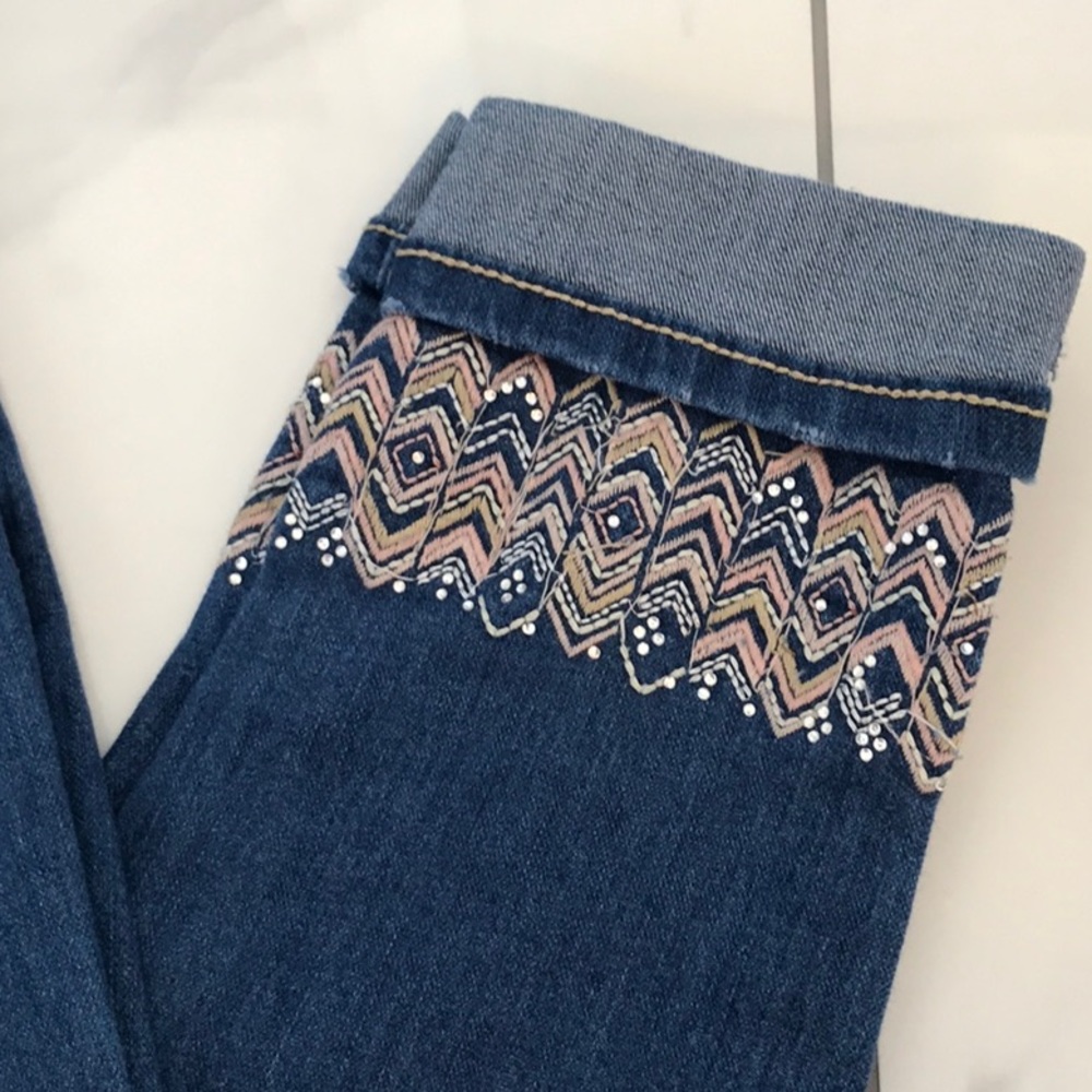 Embellished Blue Jeans - Picture 3 of 14